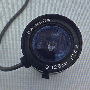 VINTAGE Rainbow G12.5mm 1:1.4E Camera Lens Mount‎ Made in Japan